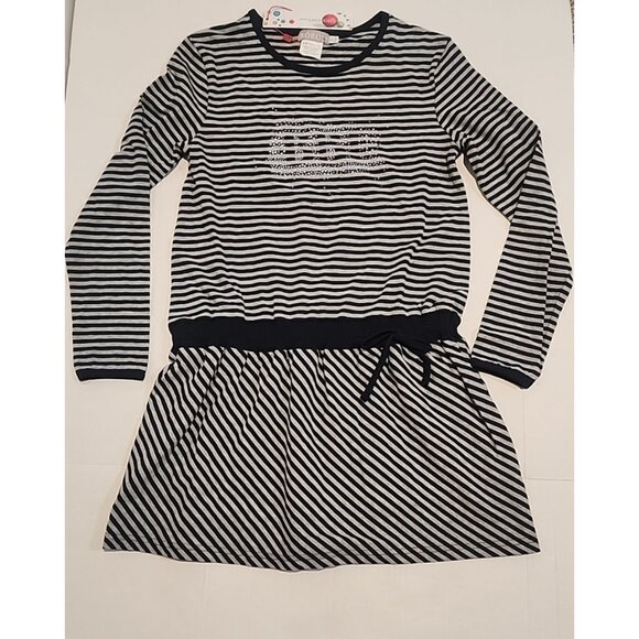 new BOBOLI Spain size 12 Big Girls Long sleeve Skirt Dress knit cotton stretch - Picture 2 of 7